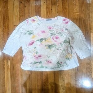 Floral Print Women's Top